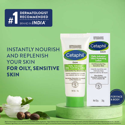 Cetaphil DAM Daily Advance Ultra Hydrating Lotion (30g)