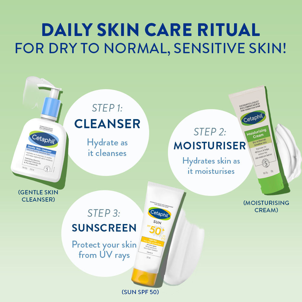 Cetaphil Moisturising Cream Dry to Very Dry Sensitive Skin (80g)