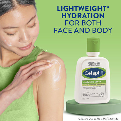 Cetaphil Moisturising Lotion Dry to Normal Sensitive Skin (100ml)