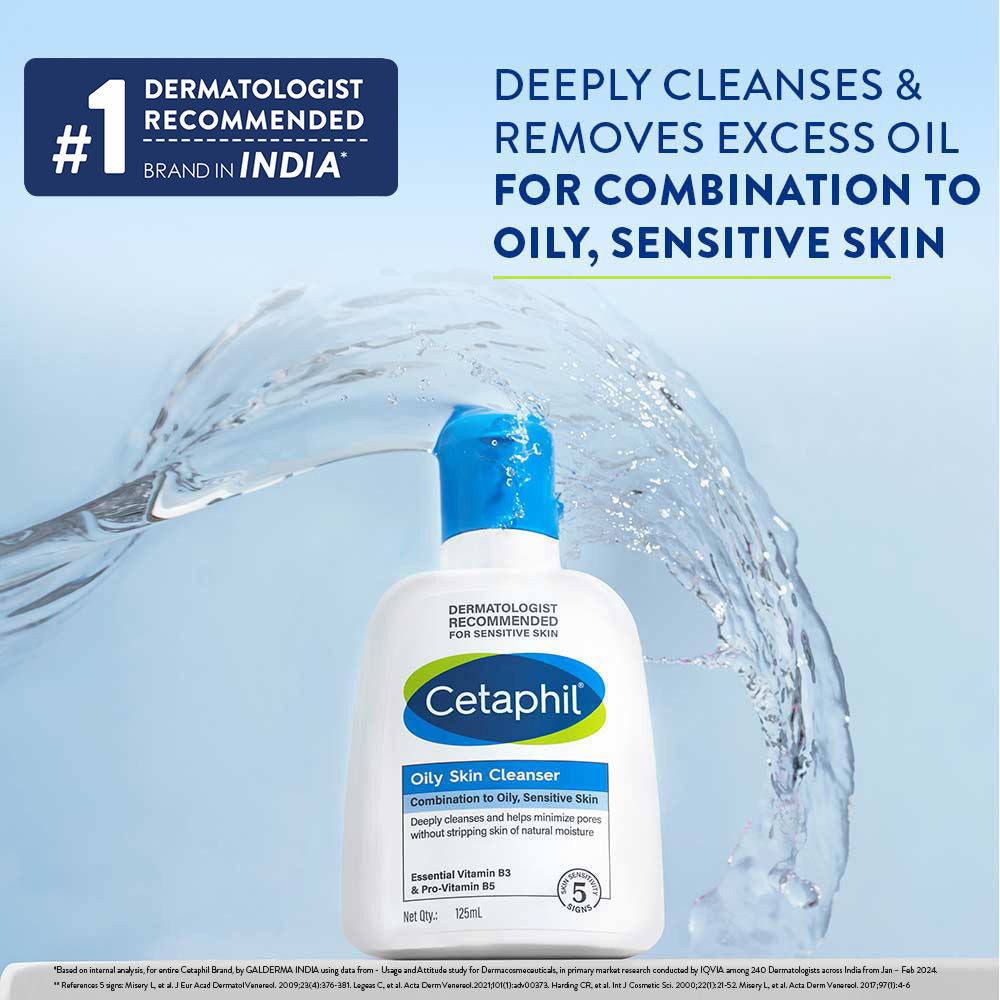 Cetaphil Oily Skin Cleanser (125ml)