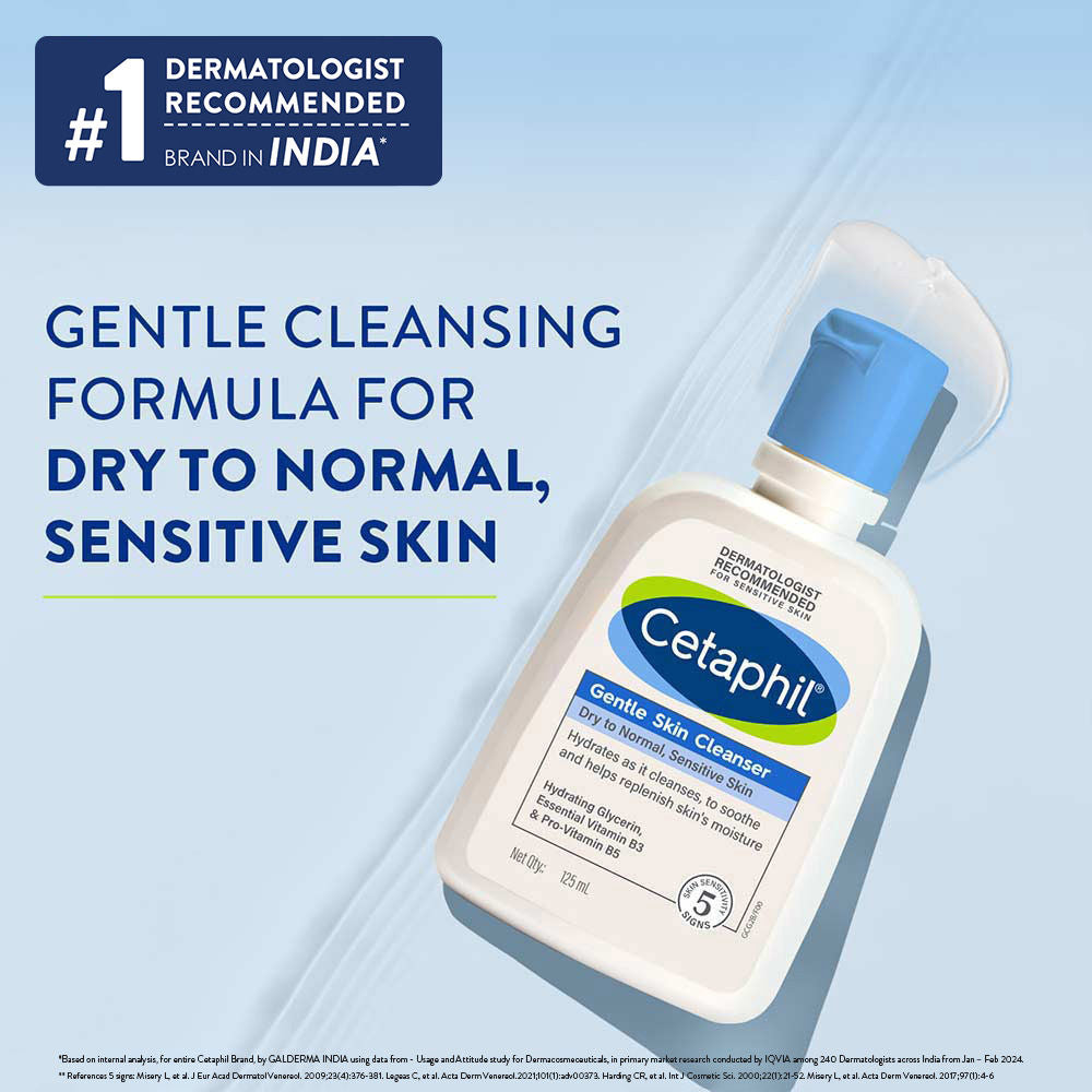 Cetaphil Gentle Skin Cleanser Dry to Normal Skin (125ml)