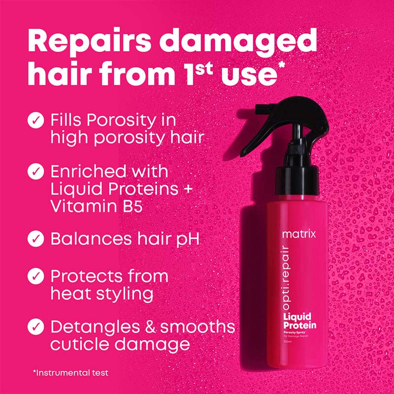 Matrix Opti.Repair 5-In-1 Porosity Spray with Liquid Protein & Vitamin B5 (100ml)