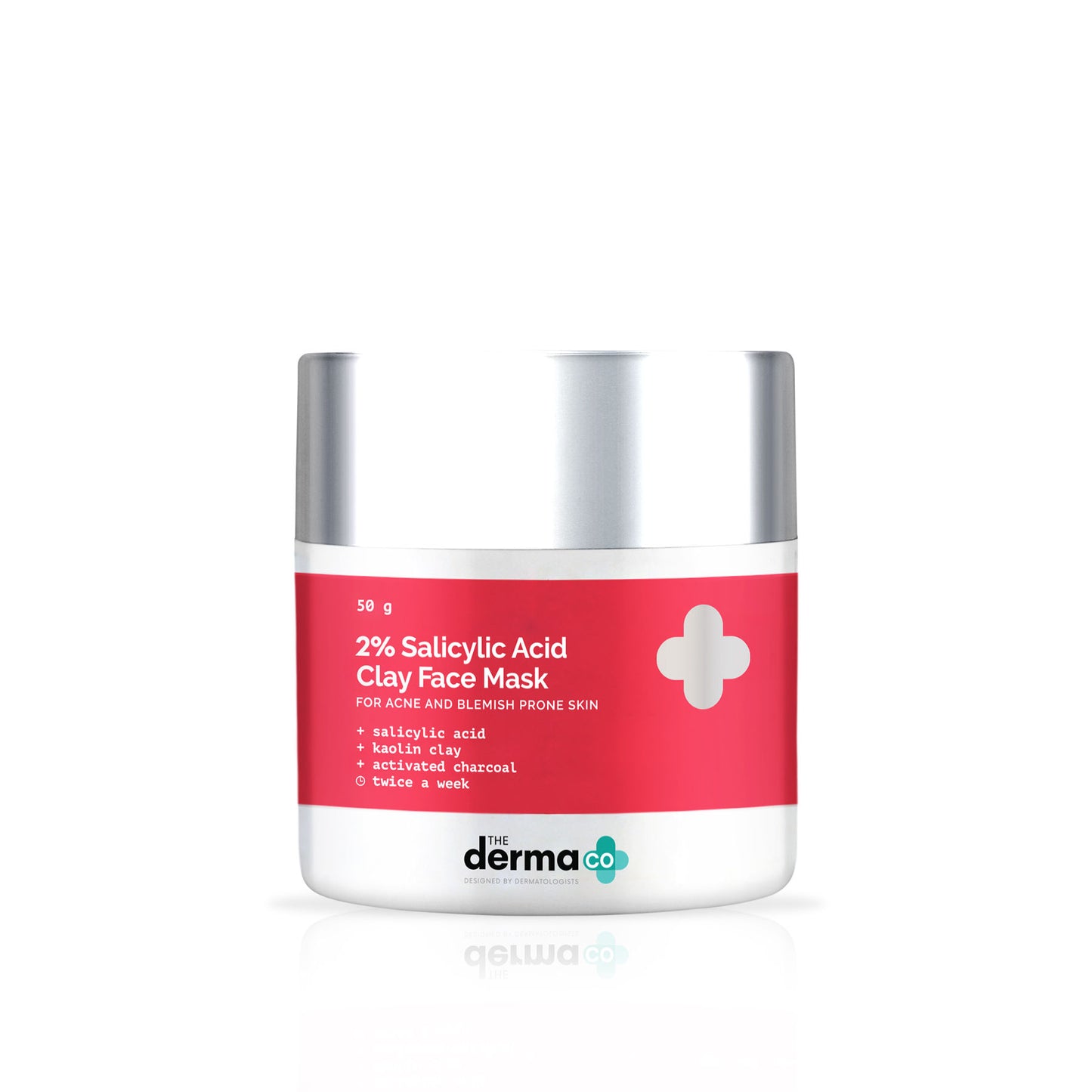 The Derma Co 2% Salicylic Acid Face Mask for Acne & Blemish Prone Skin (50g)
