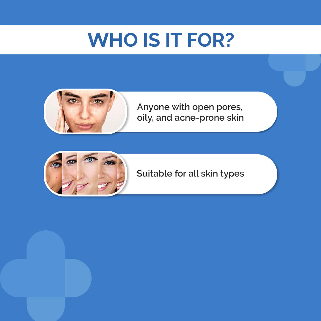 The Derma Co 1% Salicylic Acid Face Wash (30ml) - Active Acne, Oil Control & Pore Cleansing