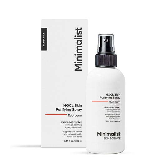 Minimalist HOCL Skin Purifying Spray - Face & Body 150ppm (220ml)