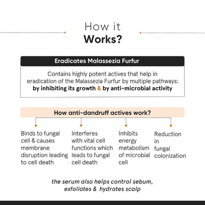 Minimalist Anti-Dandruff Hair Serum - CPH Complex & Oligopeptide (50ml)