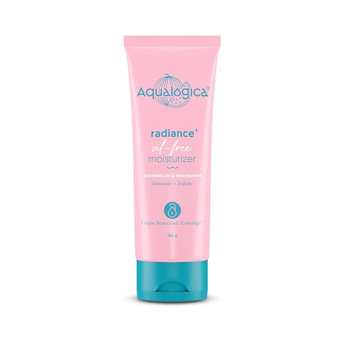 Aqualogica Radiance+ Oil-Free Moisturizer - Watermelon & Niacinamide (100g)