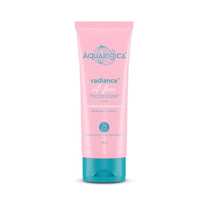 Aqualogica Radiance+ Oil-Free Moisturizer - Watermelon & Niacinamide (100g)