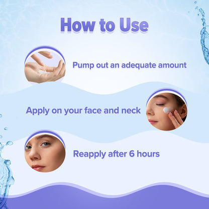 Aqualogica Illuminate+ Dewy Lightweight Sunscreen Gel SPF 50+ PA++++ - All Skin Types (30g)