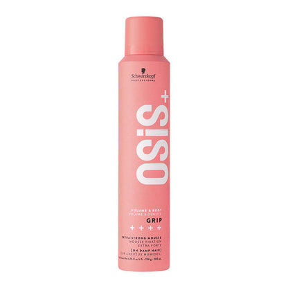 Schwarzkopf Professional OSiS+ Grip Extra Strong Hair Styling Mousse (200ml)