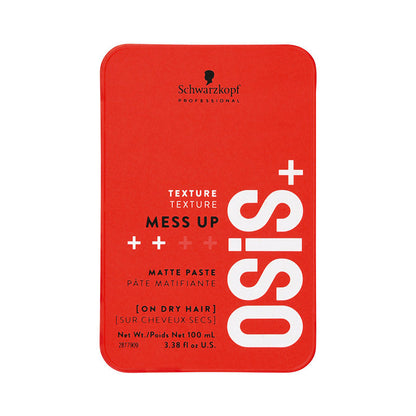 Schwarzkopf Professional OSiS+ Mess Up - Hair Styling Matte Paste (100ml)