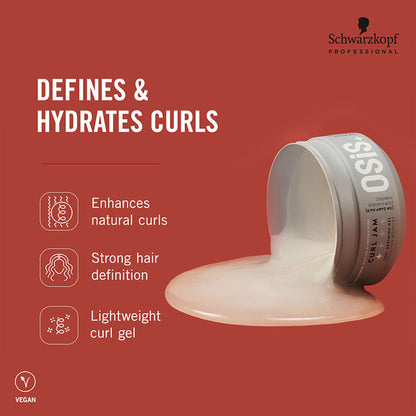Schwarzkopf Professional OSiS+ Curl Jam - Defined Curl Gel (300ml)