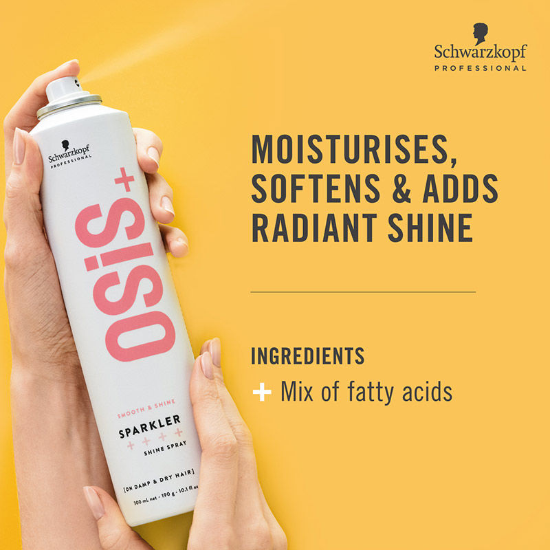 Schwarzkopf Professional OSiS+ Sparkler - Hair Styling Shine Spray (300ml)