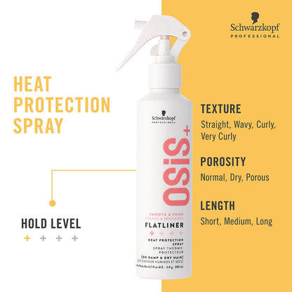 Schwarzkopf Professional OSiS+ Flatliner Heat Protection Spray (200ml)