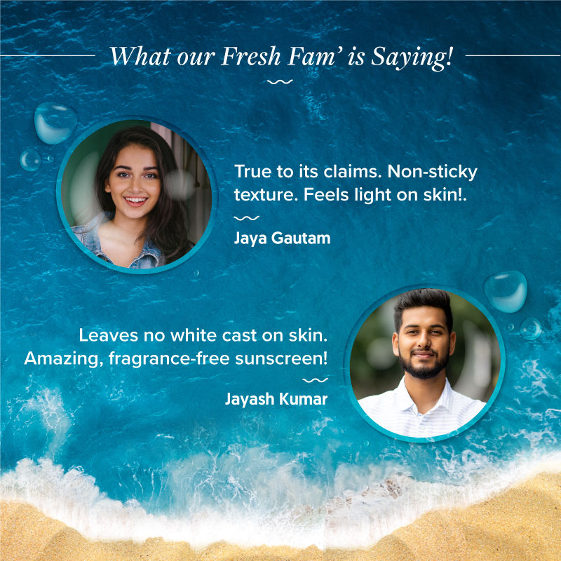 Aqualogica Radiance+ Dewy Lightweight Sunscreen Gel SPF 50+ PA+++ - Oily & Acne-Prone Skin (50g)