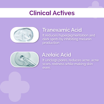 The Derma Co Tran-Zelaic Pigmentation Corrector Serum (30g) - 10% Azelaic Acid