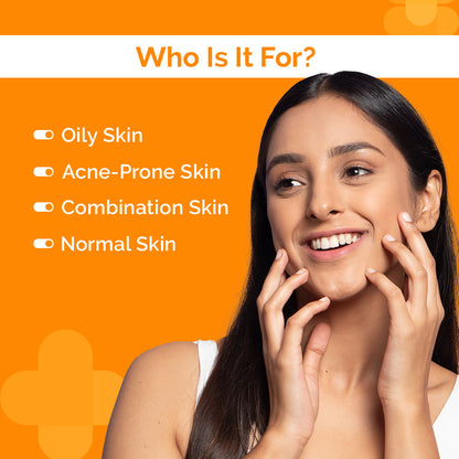 The Derma Co 1% Hyaluronic Sunscreen SPF 50 PA++++ Aqua Gel for Normal to Oily Skin (125g)