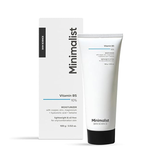 Minimalist Vitamin B5 10% Moisturizer - Intense Hydration & Soothing (100g)