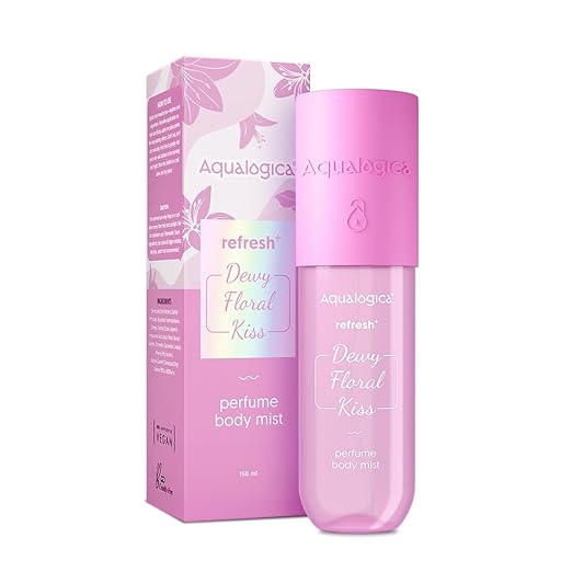 Aqualogica Refresh+ Dewy Floral Kiss Perfume Body Mist (150ml)