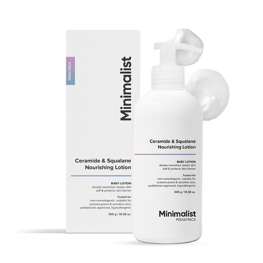 Minimalist Baby Ceramide & Squalane Nourishing Lotion - pH 5.5 (300g)