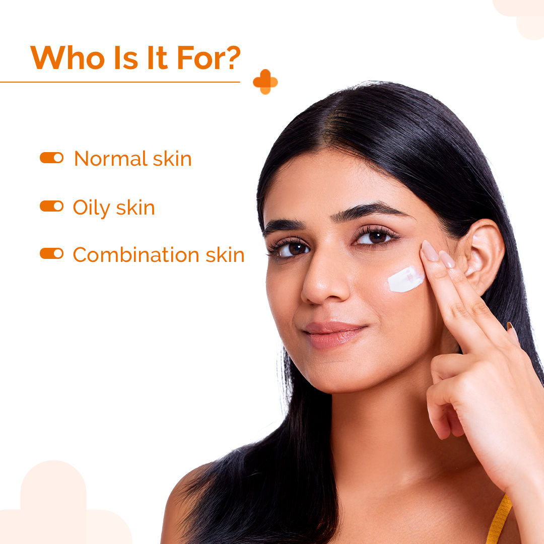 The Derma Co 1% Hyaluronic Sunscreen SPF 50 PA++++ Aqua Gel (50g)