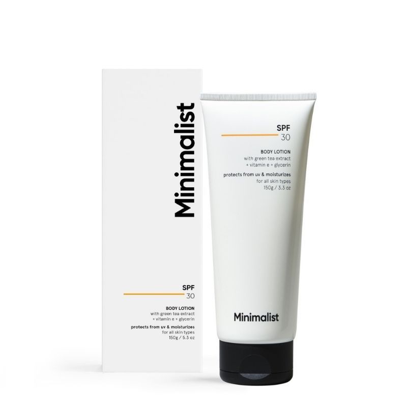 Minimalist SPF 30 Body Lotion - Sun Protection & Hydration (150g)