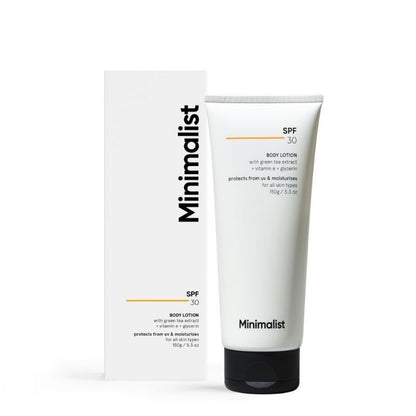 Minimalist SPF 30 Body Lotion - Sun Protection & Hydration (150g)