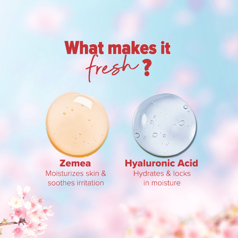 Aqualogica Refresh+ Cherry Blossom Bloom Perfume Body Mist (150ml)