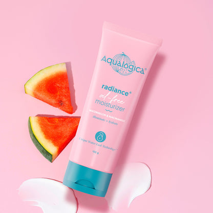 Aqualogica Radiance+ Oil-Free Moisturizer - Watermelon & Niacinamide (100g)