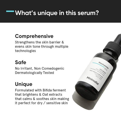 Minimalist 5% Niacinamide Serum - Soothing & Healing (30ml)