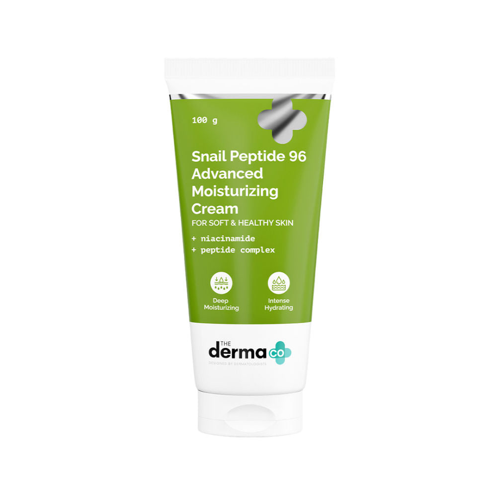 The Derma Co Snail Peptide 96 Advanced Moisturizing Cream (100g) - Hydrating, Repairing & Anti-Aging