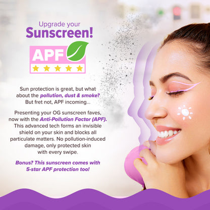 Aqualogica Illuminate+ Dewy Lightweight Sunscreen Gel SPF 50+ PA++++ - All Skin Types (50g)