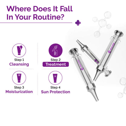 The Derma Co 3000 PPM Retinol Microneedle Serum Shot (10g) - Wrinkle Reduction & Skin Renewal