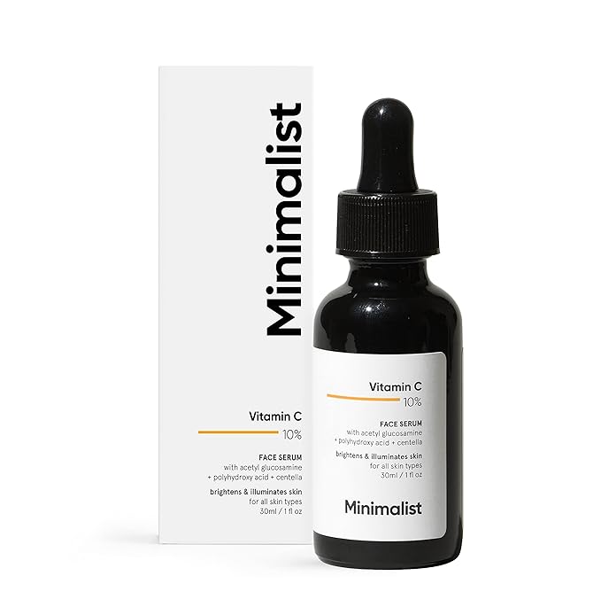 Minimalist 10% Vitamin C Serum - Glowing Skin & Brightening (30ml)