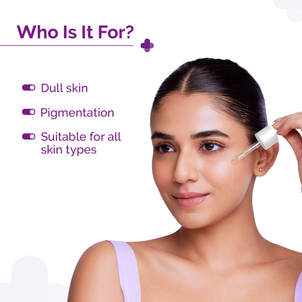 The Derma Co 10% Vitamin C Face Serum with 5% Niacinamide & Hyaluronic Acid for Skin Radiance (30ml)