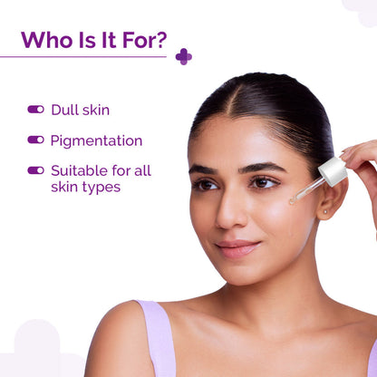 The Derma Co 10% Vitamin C Face Serum with 5% Niacinamide & Hyaluronic Acid for Skin Radiance (30ml)