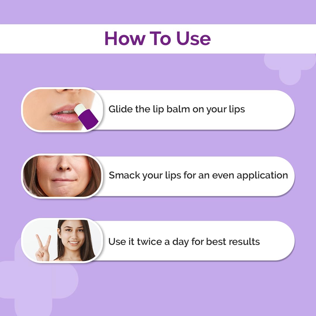 The Derma Co 1% Kojic Acid SPF 30 Lip Balm with Hyaluronic Acid & Alpha Arbutin for Lip Lightening (4.5g)