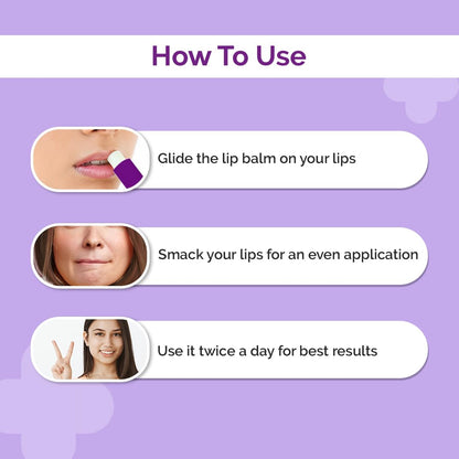 The Derma Co 1% Kojic Acid SPF 30 Lip Balm with Hyaluronic Acid & Alpha Arbutin for Lip Lightening (4.5g)