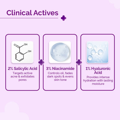 The Derma Co 2% Salicylic BHA Hydrating Toner for Oily & Acne-Prone Skin (150ml)