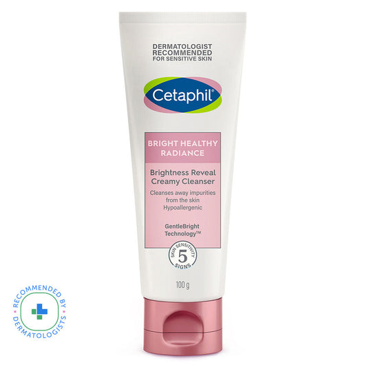 Cetaphil Bright Healthy Radiance Reveal Creamy Cleanser (100g)
