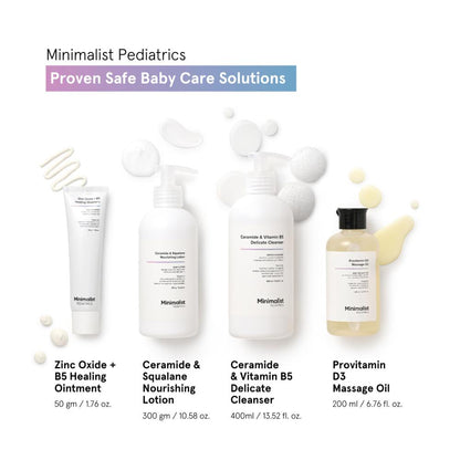 Minimalist Baby Ceramide & Squalane Nourishing Lotion - pH 5.5 (300g)
