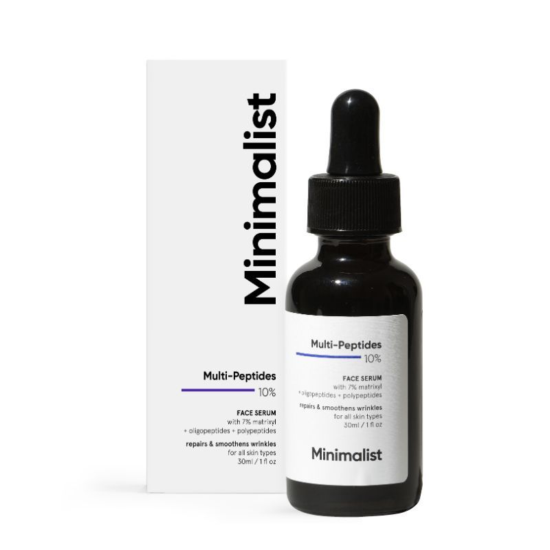 Minimalist 10% Multi-Peptide Serum - Anti-Aging & Collagen Boost (30ml)