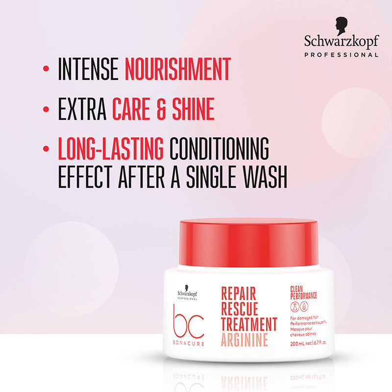 Schwarzkopf Professional Bonacure Repair Rescue Treatment - Arginine (200ml)