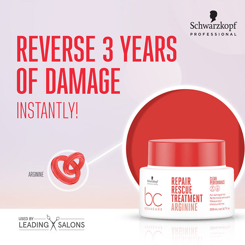 Schwarzkopf Professional Bonacure Repair Rescue Treatment - Arginine (200ml)