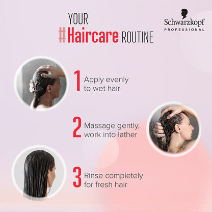 Schwarzkopf Professional Bonacure Repair Rescue Shampoo - Arginine (1000ml)