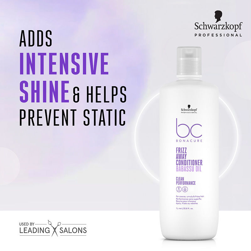 Schwarzkopf Professional Bonacure Frizz Away Conditioner - Babassu Oil (1000ml)
