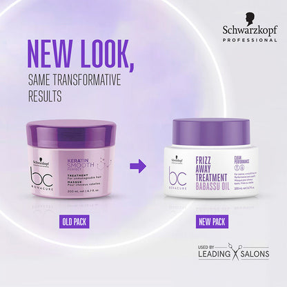 Schwarzkopf Professional Bonacure Frizz Away Treatment - Babassu Oil (200ml)