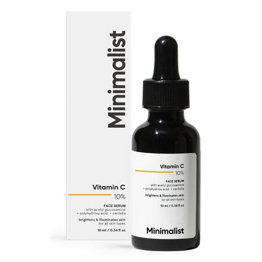 Minimalist 10% Vitamin C Serum - Glowing Skin for Beginners (10ml)