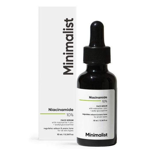 Minimalist 10% Niacinamide Serum - Oil Control & Blemish Reduction (10ml)
