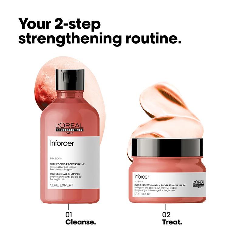 L'Oréal Professionnel Inforcer Mask for Reduced Hair Breakage with Biotin & Vitamin B6 (250g)